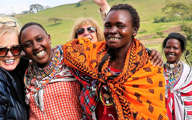 Maasai Cultural Experience route area