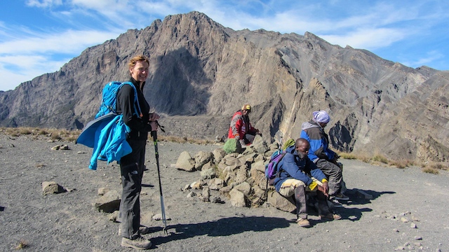 4 Days Mount Meru Trek route area